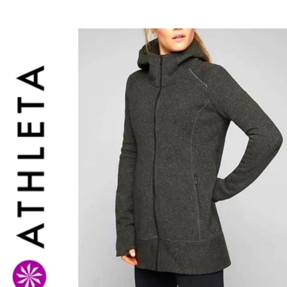 Athleta Women's light Grey Utility Jacket